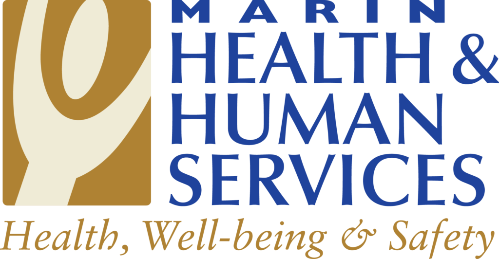 Marin Health and Human Services logo.